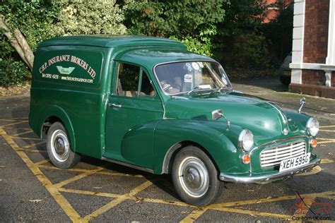 8 Liter I4 Miles 999,995 This 1960 Morris Minor 1000 pickup has a cool look on the outside, custom comfort on the inside, and an all-around sharp style. . Morris commercial van for sale